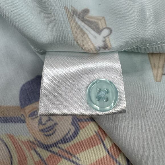 RSVLTS The Sandlot The Great Hambino Shirt Mens 3XL XXXL Short Sleeve Preppy AOP - Picture 7 of 12